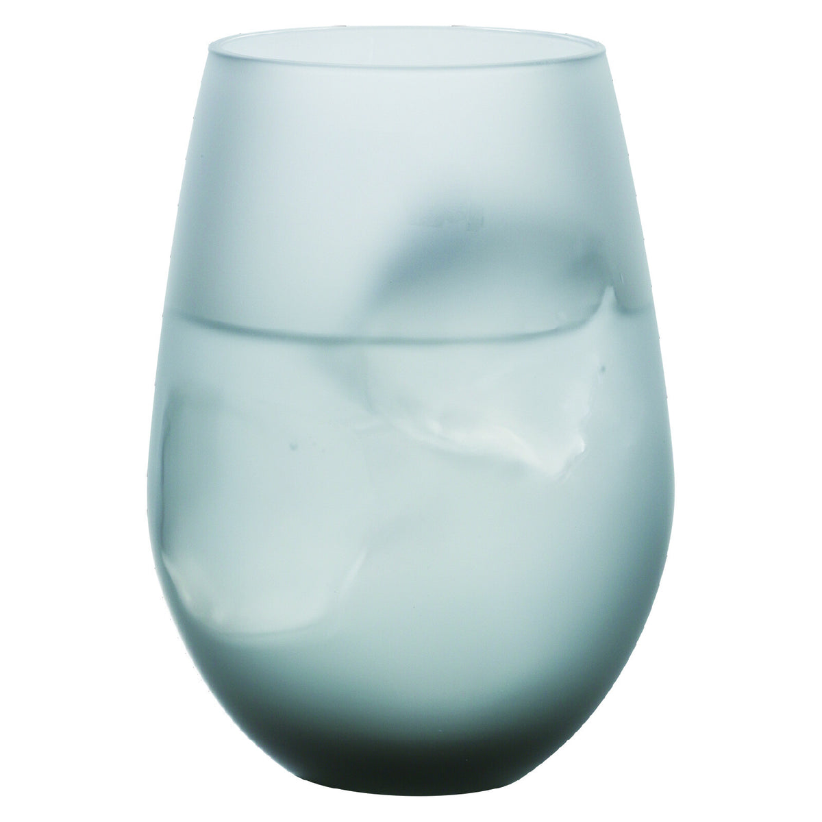 Toyo-Sasaki Glass Frosted 12 Tumbler Smoke 360ml