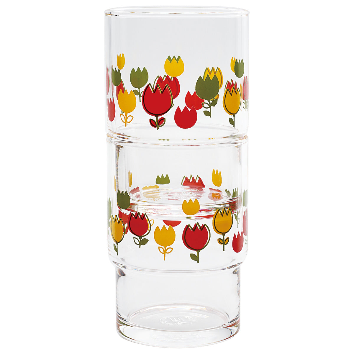 Toyo-Sasaki Glass Showa Retro Stacking Tumbler 250ml