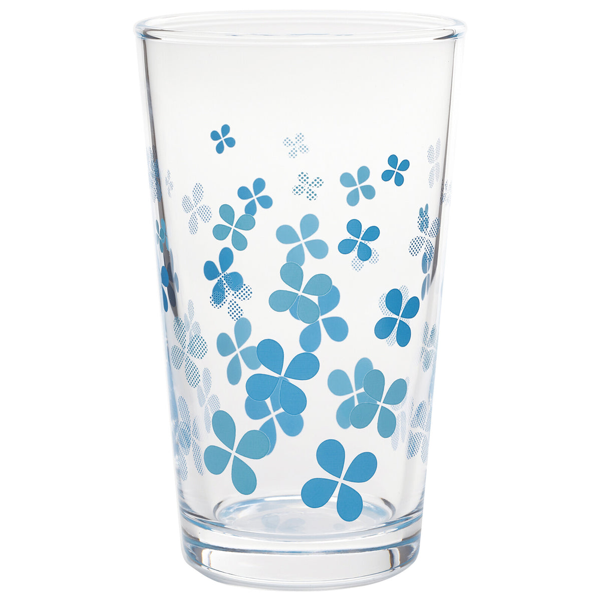 Toyo-Sasaki Glass Retro Showa Print Tumbler Lime 275ml