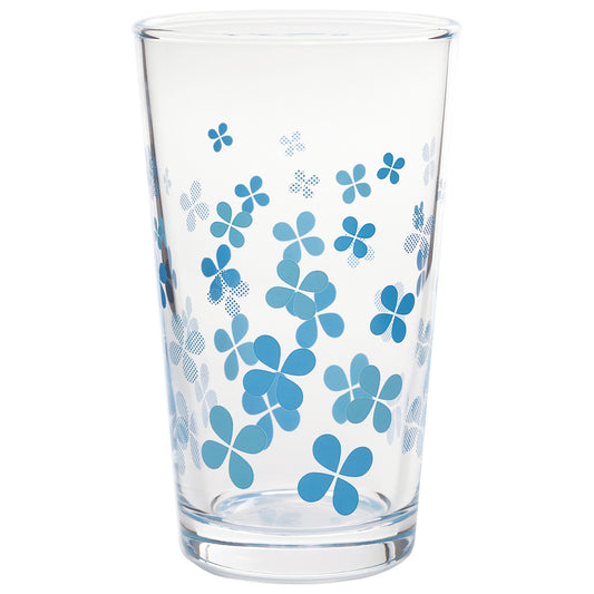 Toyo-Sasaki Glass Retro Showa Print Tumbler Lime 275ml