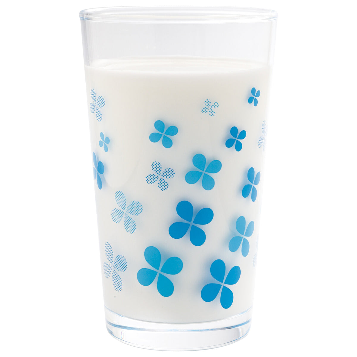 Toyo-Sasaki Glass Retro Showa Print Tumbler Lime 275ml