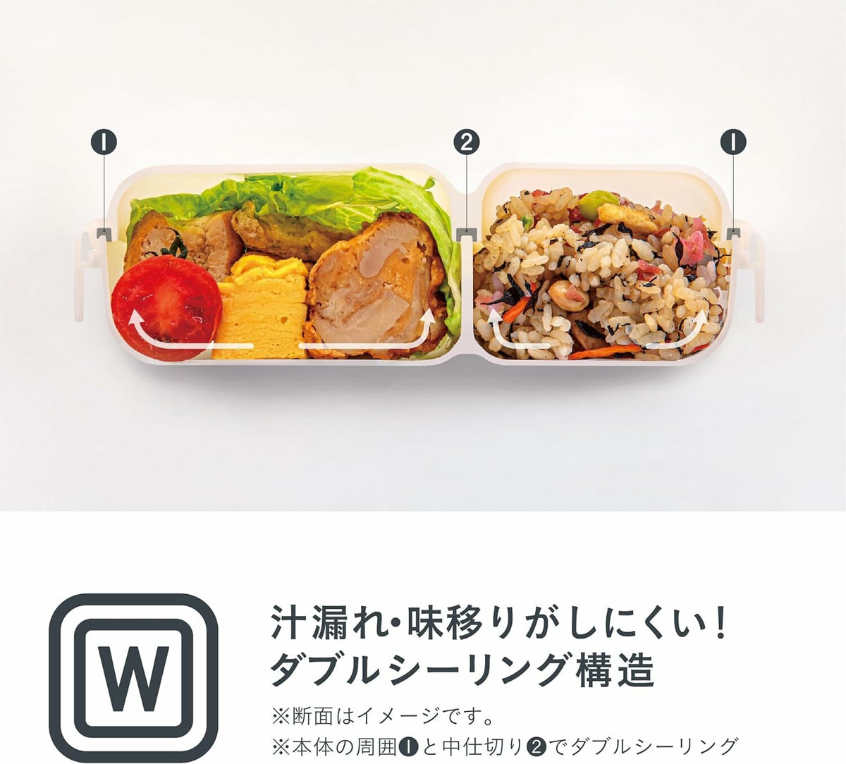 CB Japan Dome Man Bento Box 600ml Navy