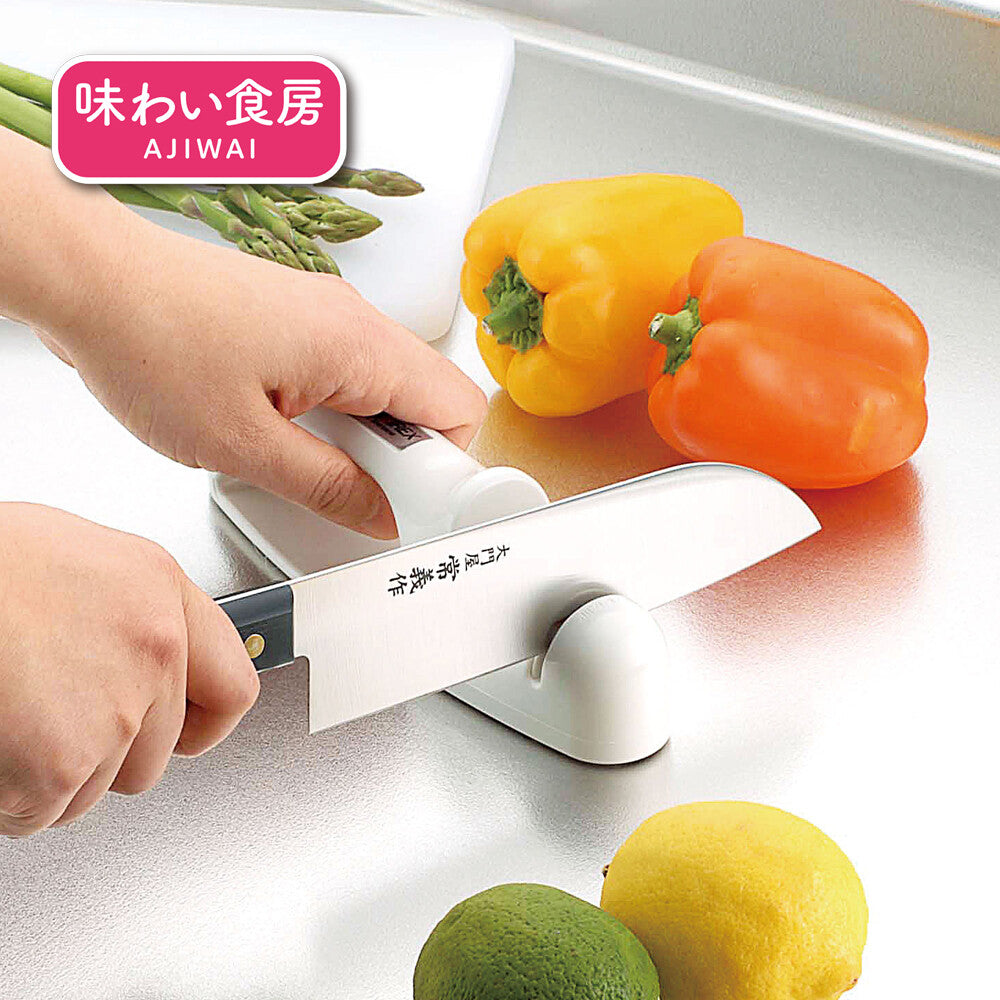 Shimomura Ajiwai Shokubo Knife and Scissors Sharpener AHT-658