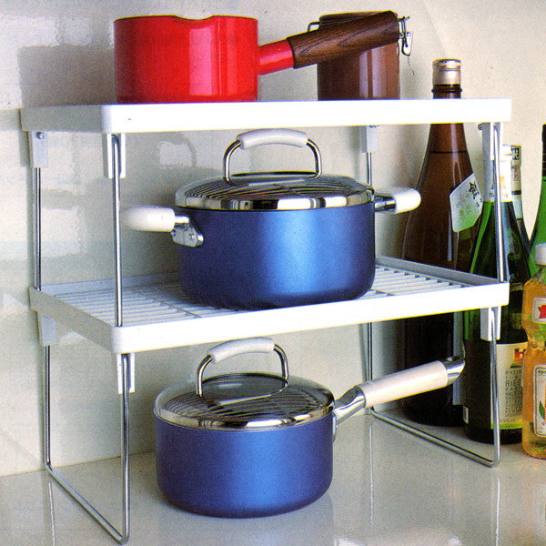 Rack One Stackable Kitchen Counter Shelf Rack