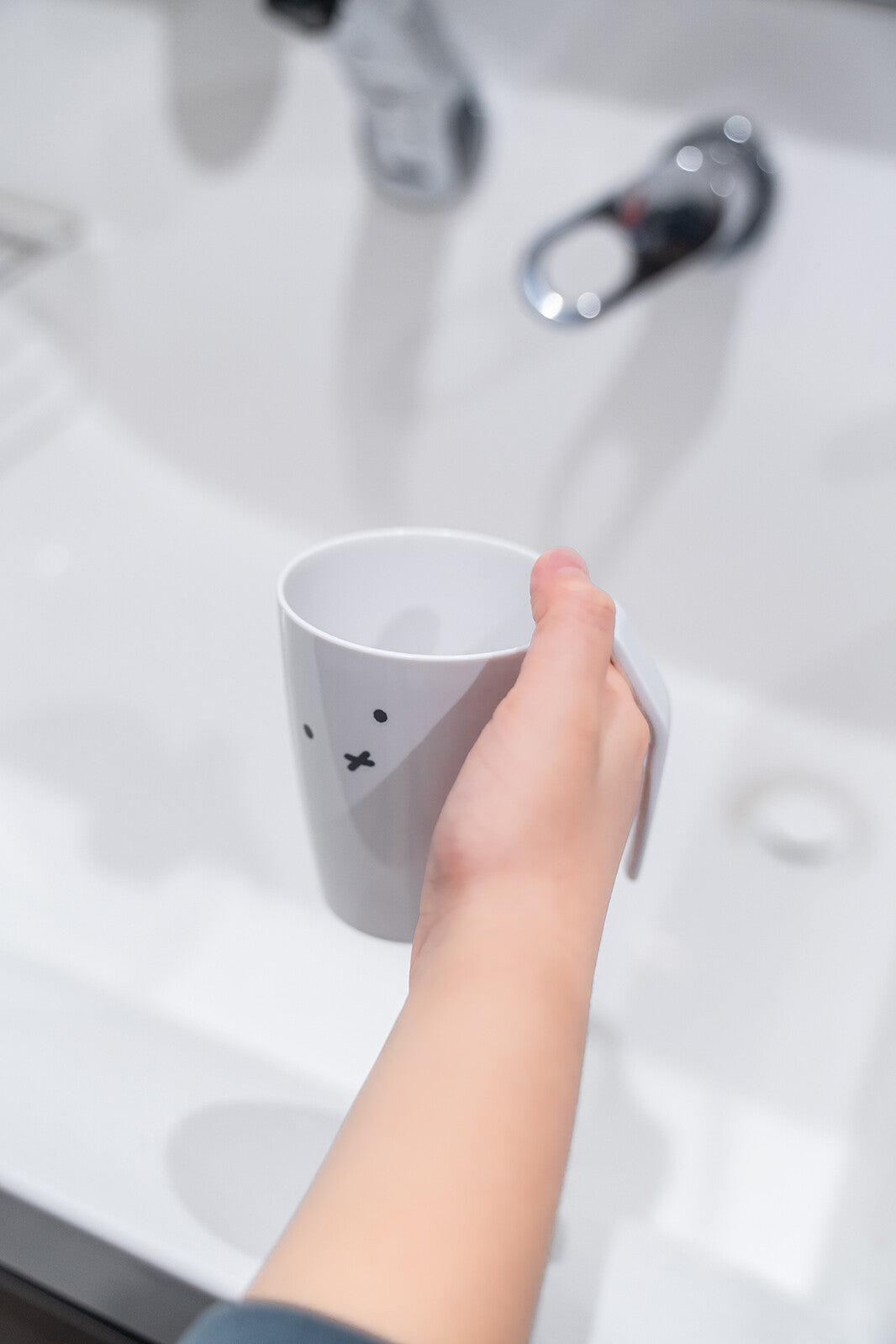 Richell Dick Bruna Dry Cup White