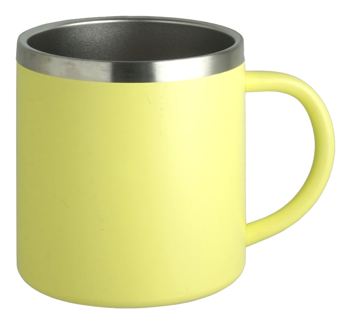 Living Beside Mug with Lid 350ml Green