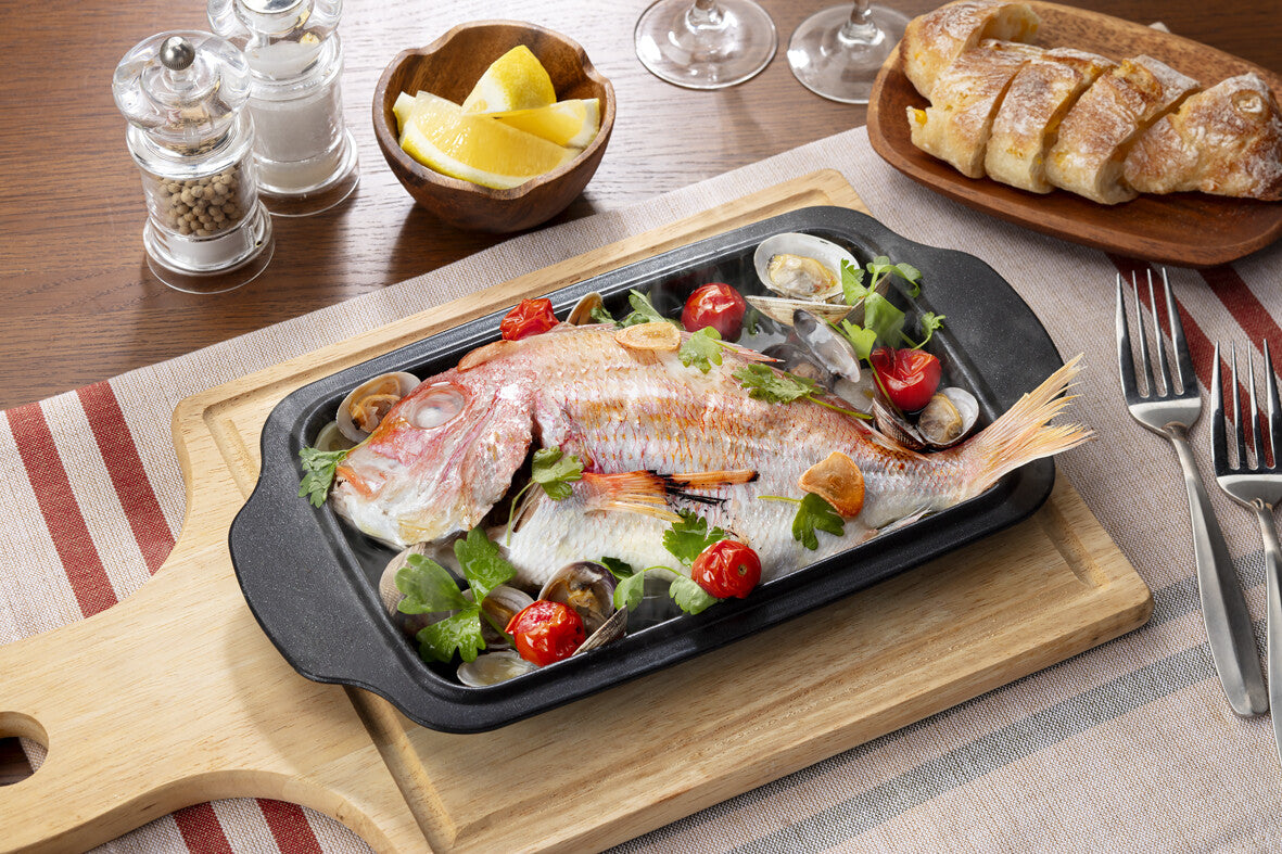 Takagi Metal Dual Plus Grill & Toaster Oven Tray with Handle