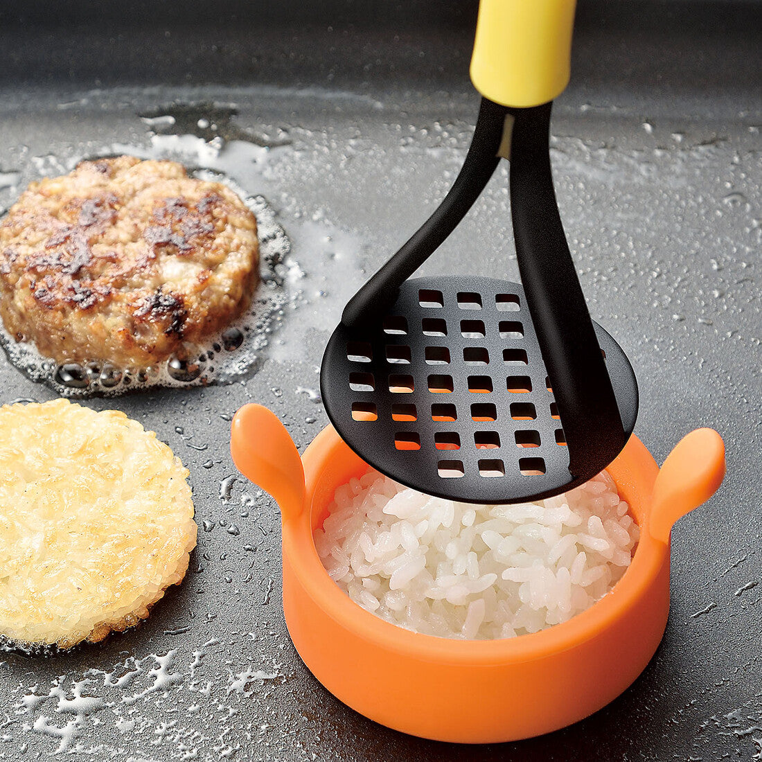 Shimomura Rice Burger Press Mold Set YP-212