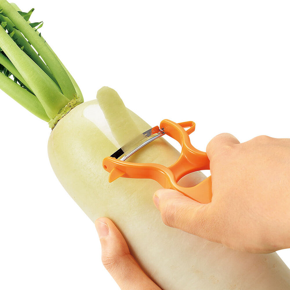 Shimomura Fullvege Curved Vegetable Peeler FV-622
