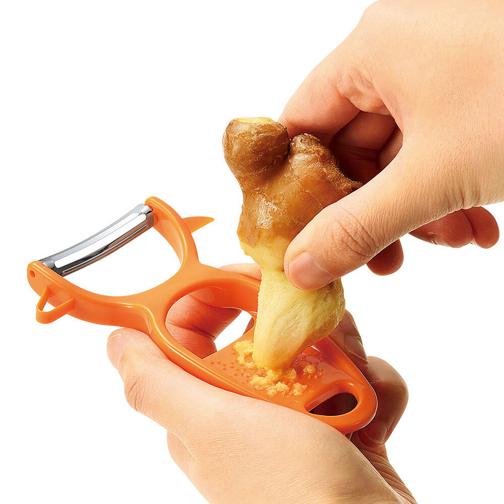 Shimomura Fullvege Curved Vegetable Peeler FV-622