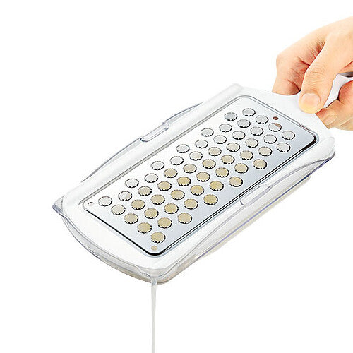 Shimomura Full Veggie Stainless Steel Grater with Container FV-648