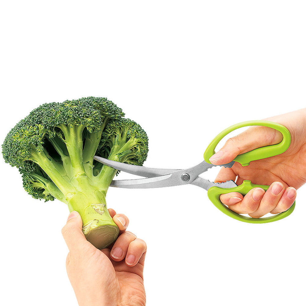 Shimomura Full Veggie Curved Blade Kitchen Scissors FV-402