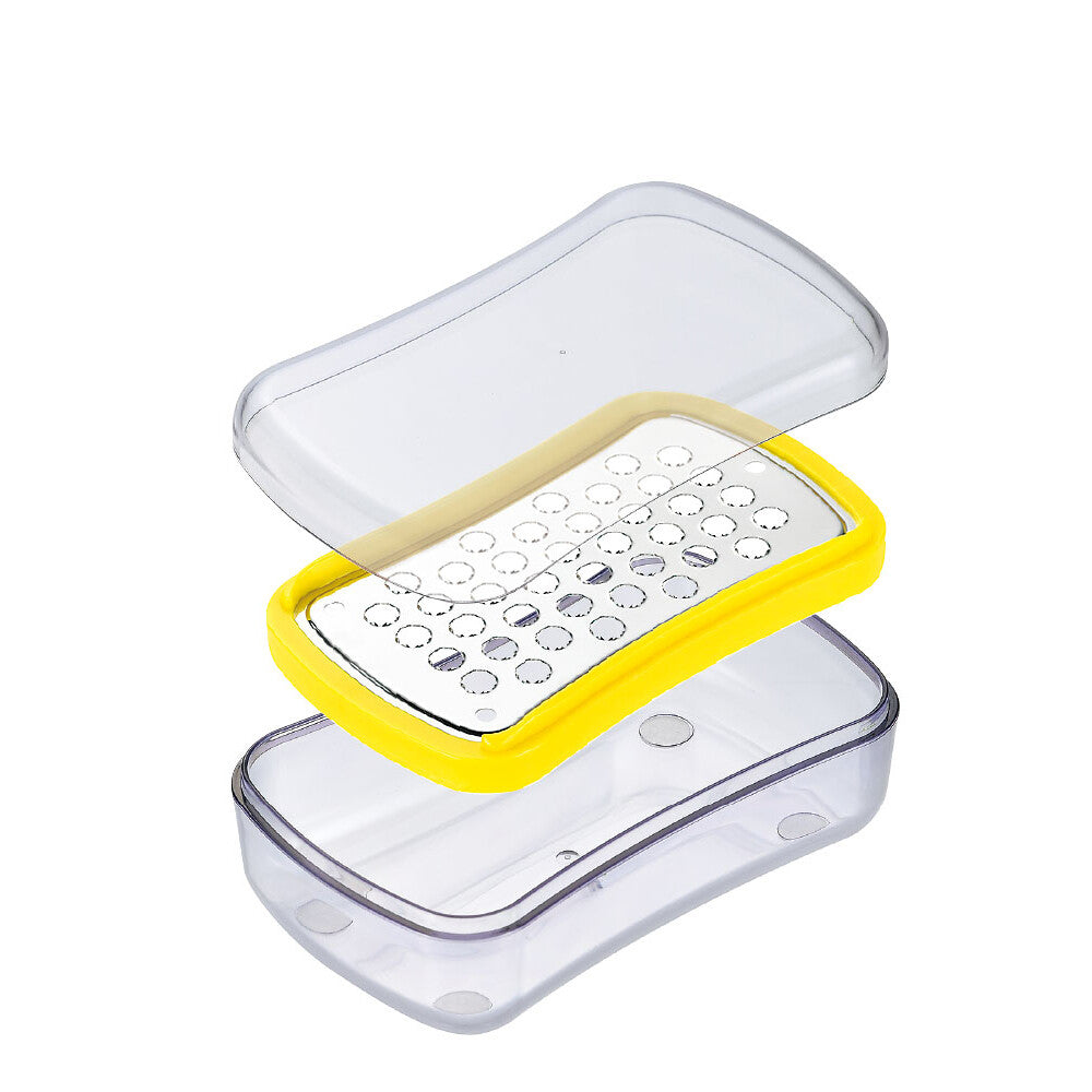 Shimomura Fullvege Palm Size Grater with Container FV-663