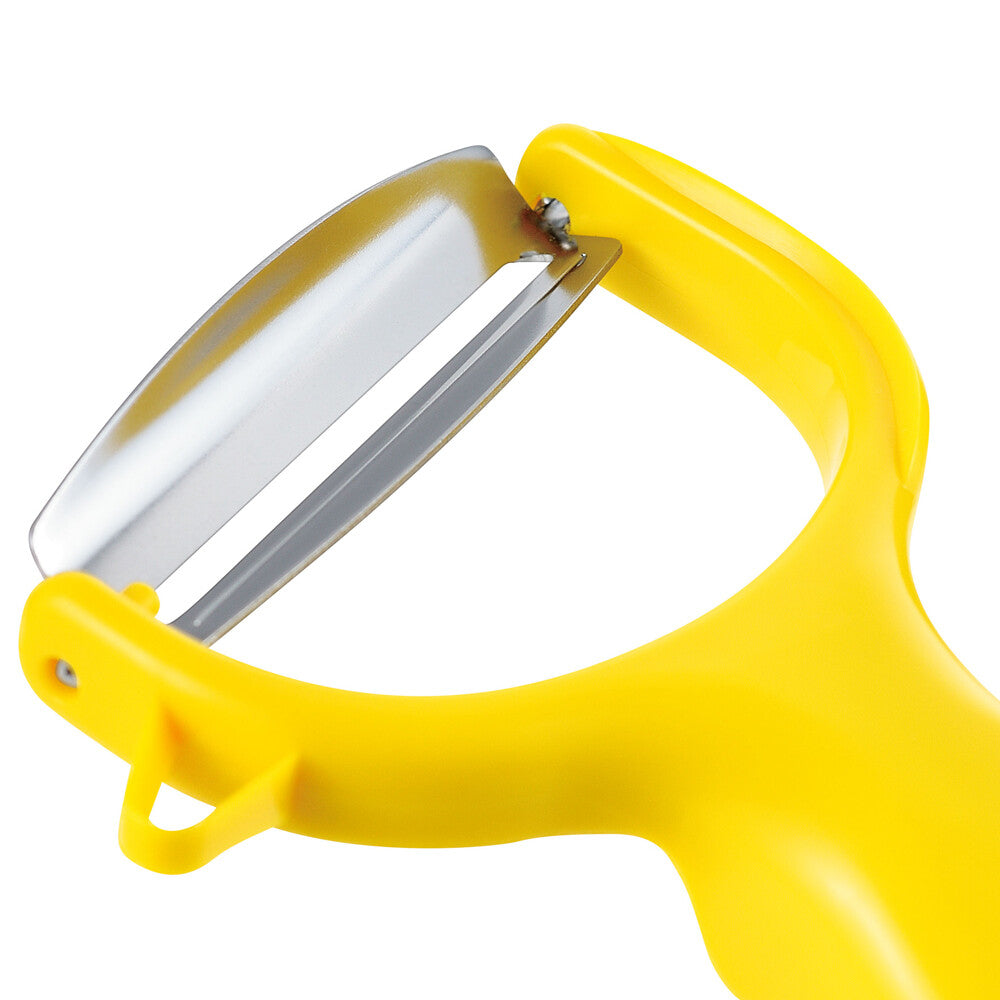 Shimomura Full Veggie Kurumaru Sharp Peeler with Cover FV-666