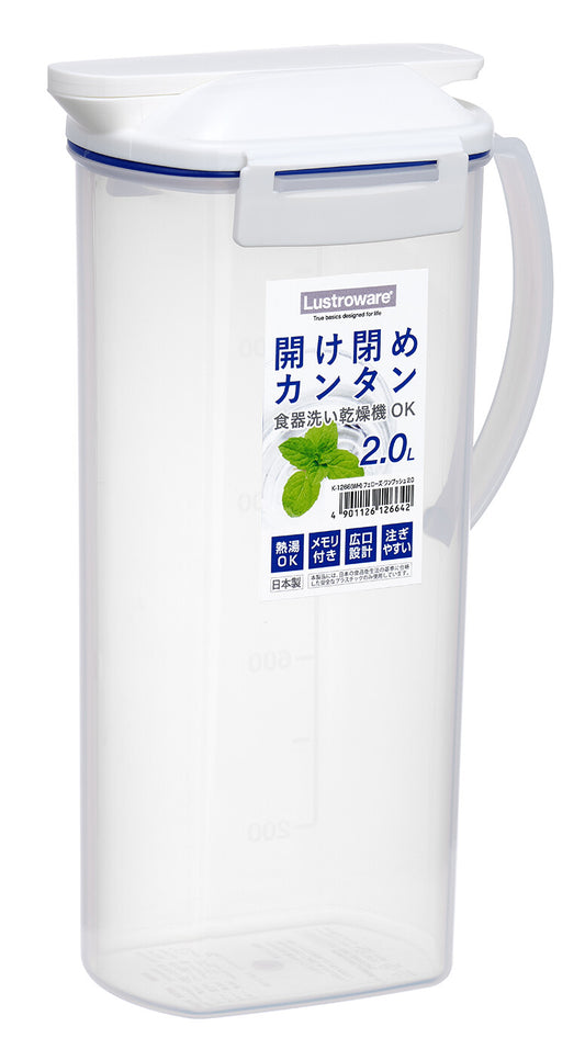 Iwasaki Kogyo One-Push Pitcher 2L K-1266WH