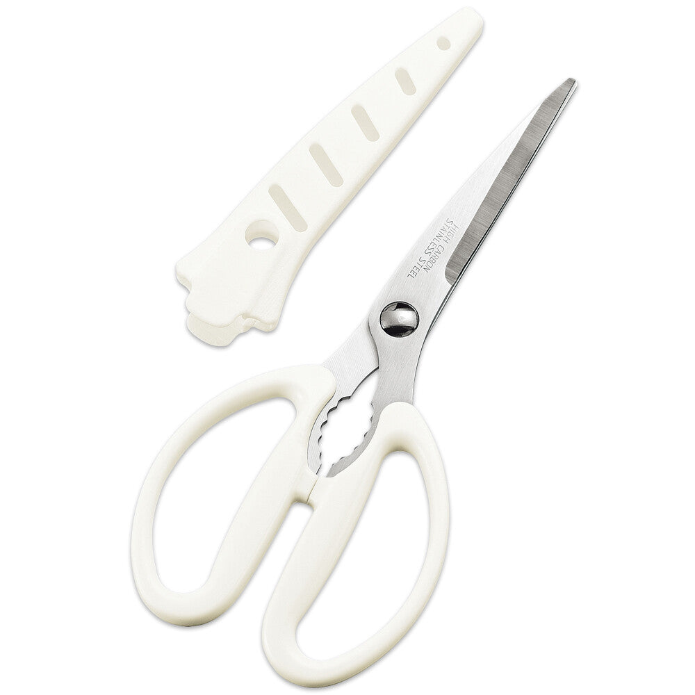 Shimomura Full Vege Smile Kitchen Scissors with Sheath FVS-406