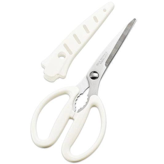 Shimomura Full Vege Smile Kitchen Scissors with Sheath FVS-406