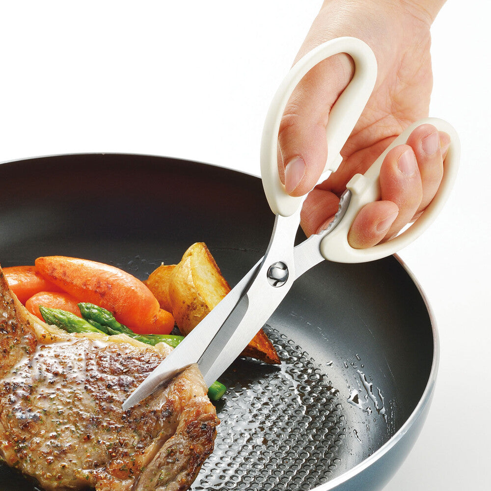 Shimomura Full Vege Smile Kitchen Scissors with Sheath FVS-406
