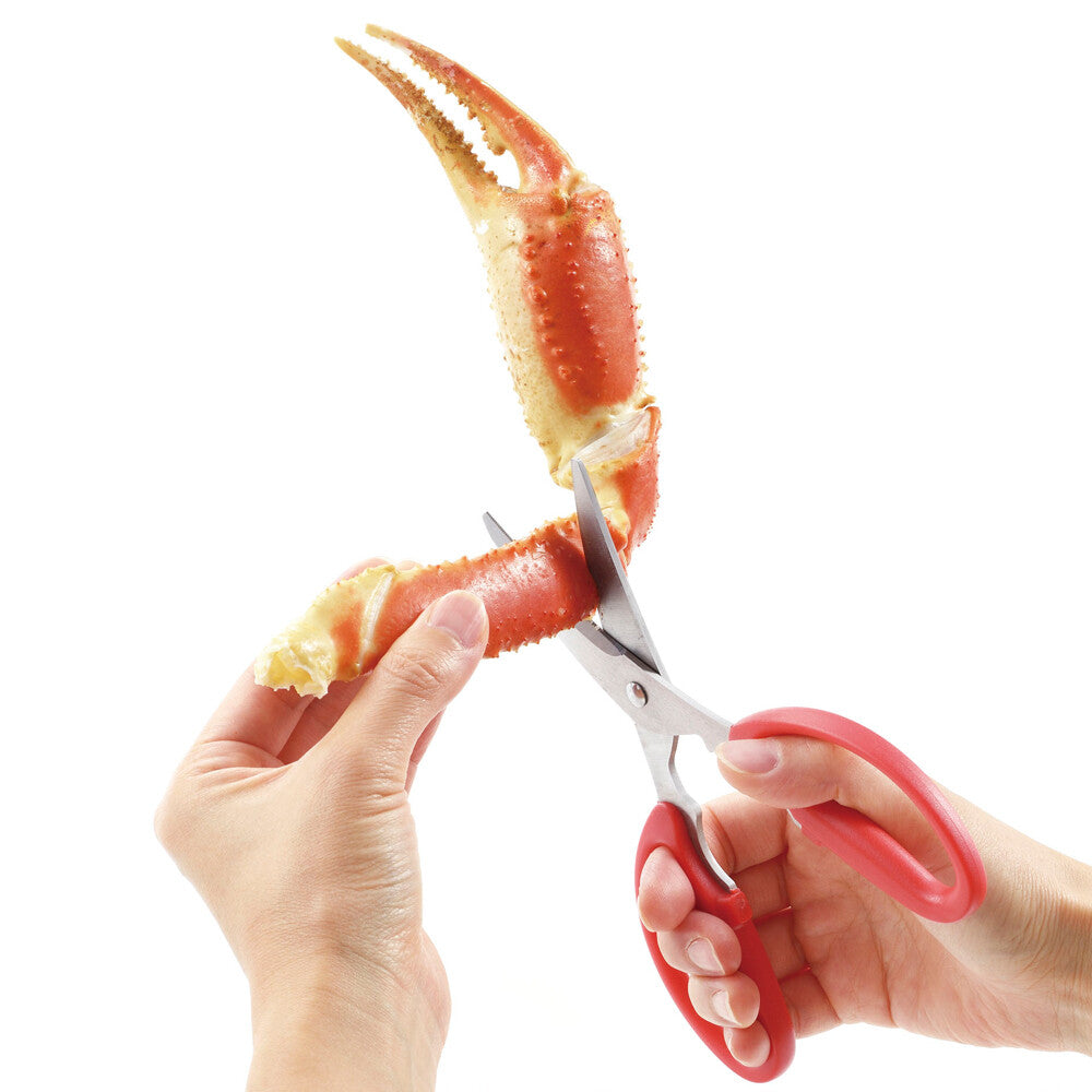 Shimomura Nabetomo Crab Seafood Shears NBT-401