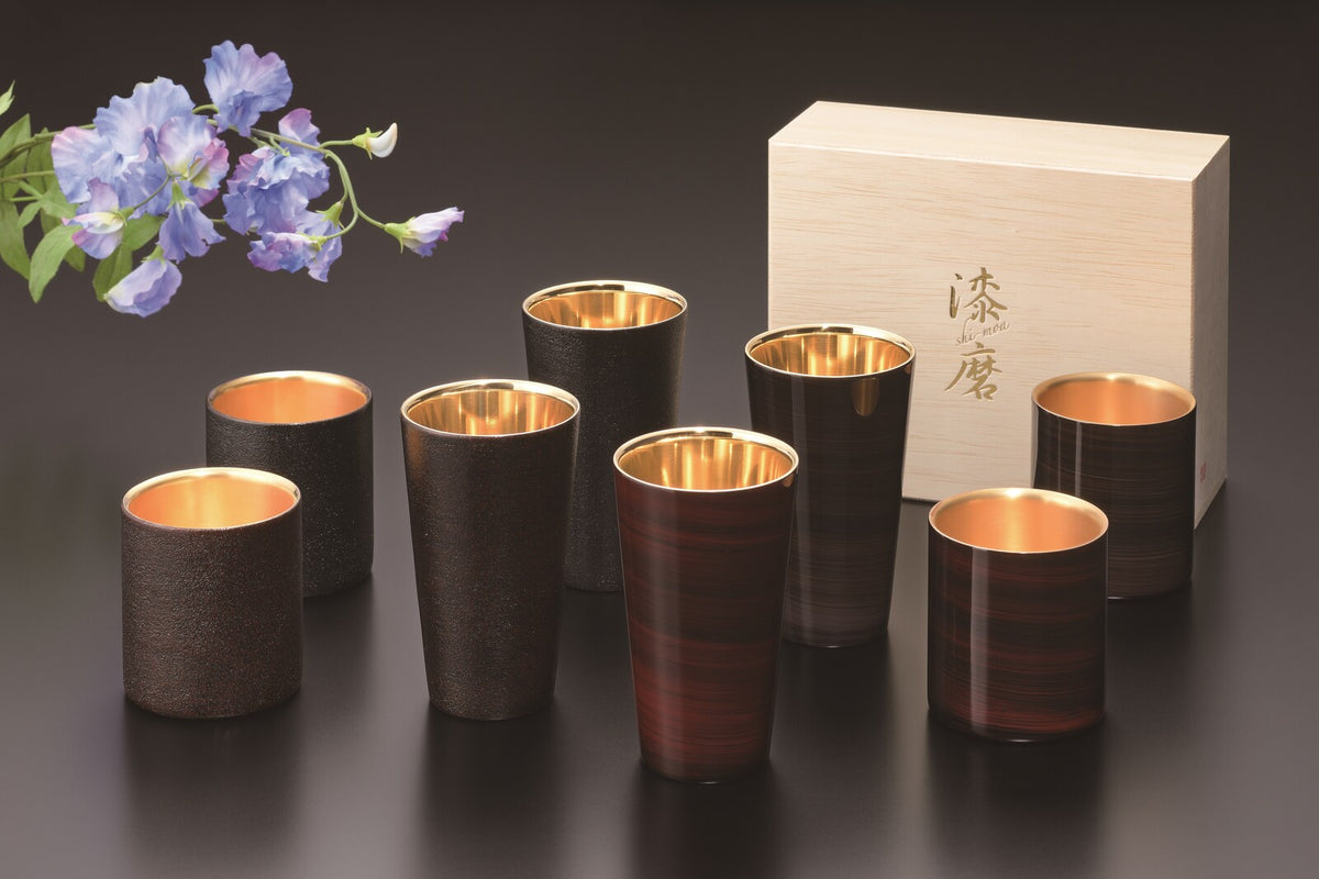 Tamahashi Lacquered Straight Tumbler Akizuki TS-11