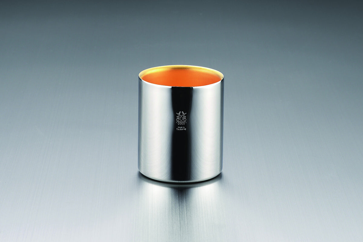 Tamahashi Double-Wall Tumbler Inner 24K Gold Plated TM-039