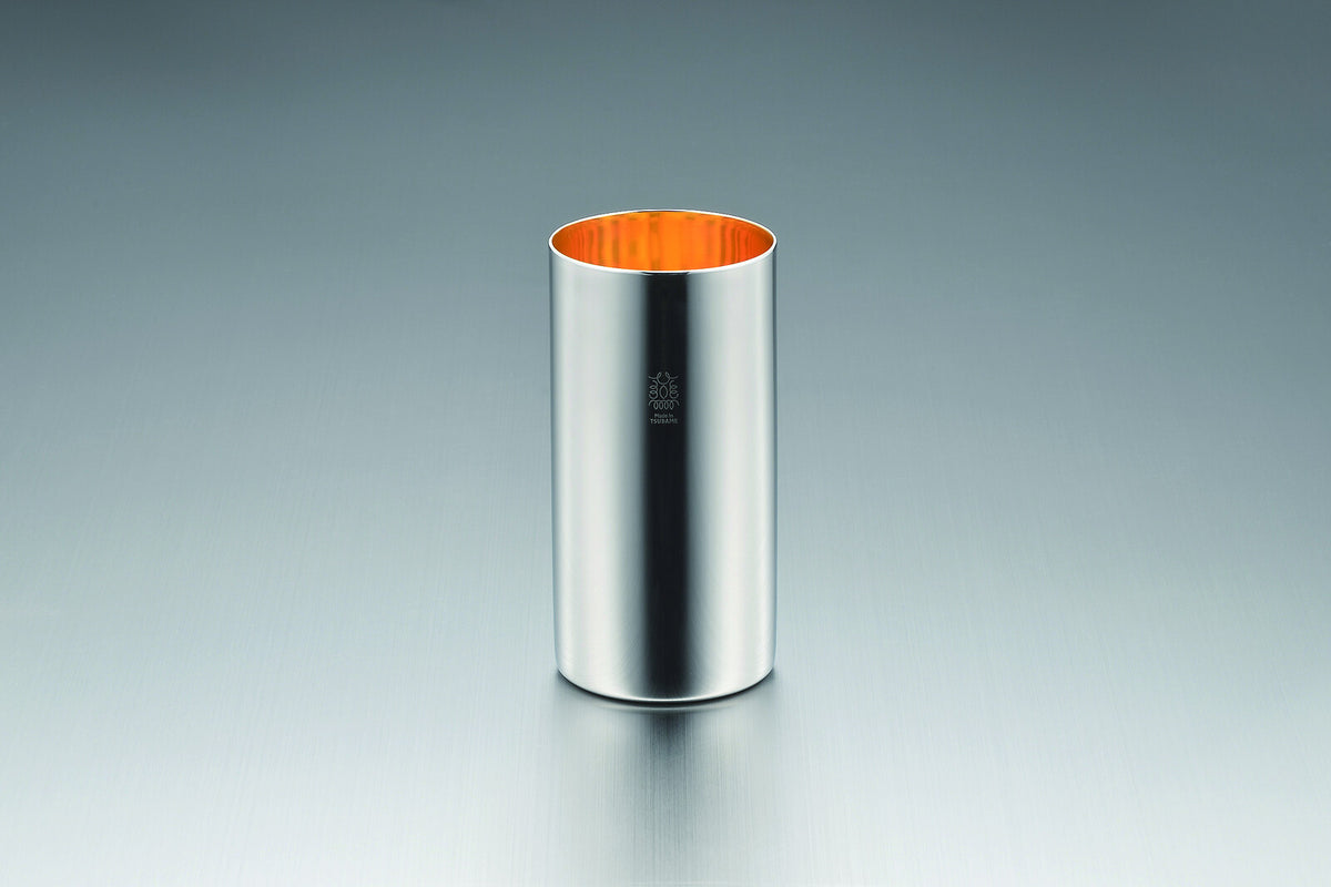Tamahashi Double-Wall Highball Tumbler Inner Gold Plated TM-053