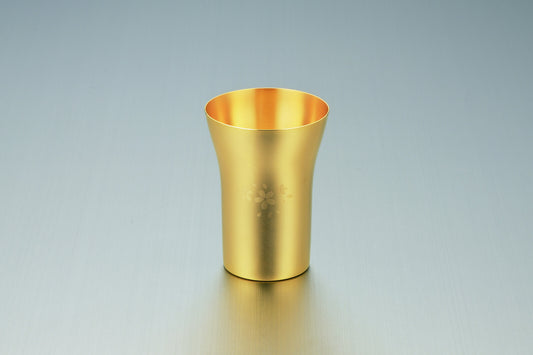 Tamahashi Tumbler Gold Plated Sakura Small SK-002
