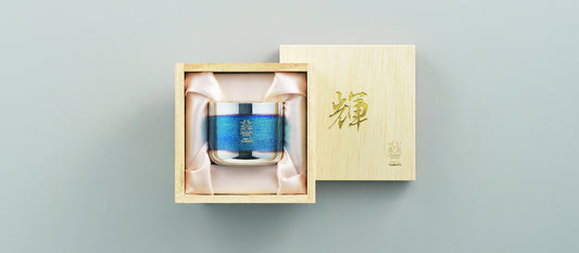 Tamahashi Pure Copper Sake Cup (Guinomi) Antique Silver