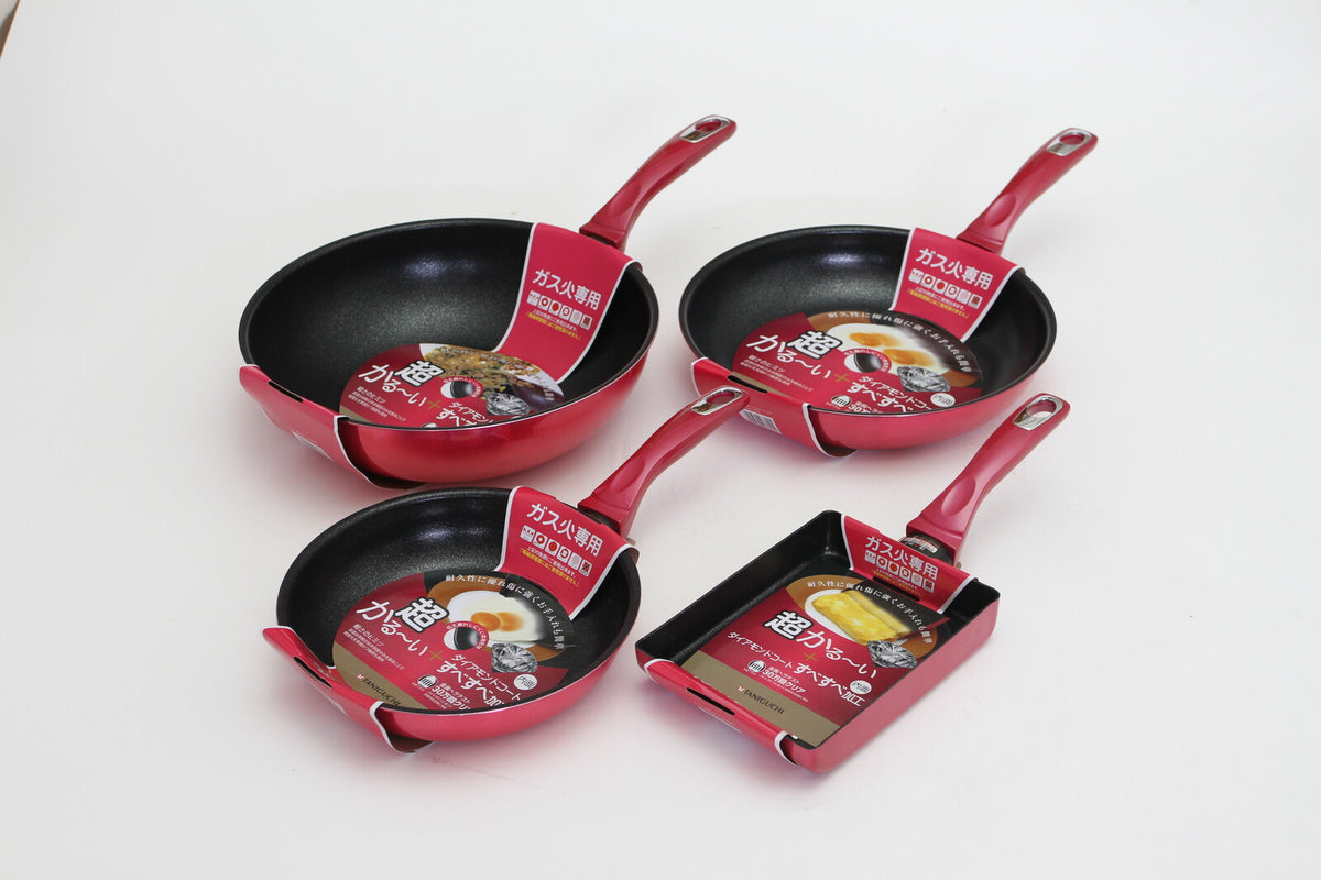 Taniguchi Metal Diamond Coated Ultra-Light Frying Pan 28cm
