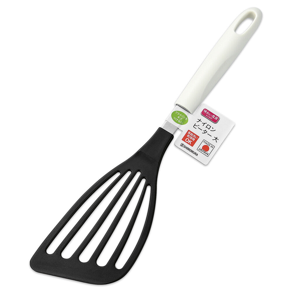 Shimomura Ajiwai Shokubo Nylon Spatula Turner Large ANB-247
