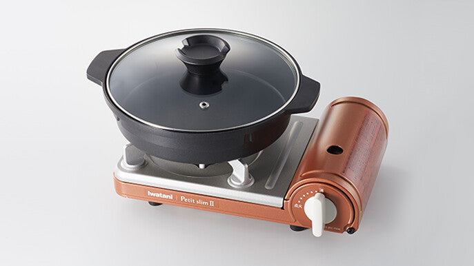 Iwatani Junior Multi Griddle Plate with Glass Lid CB-A-MPJ