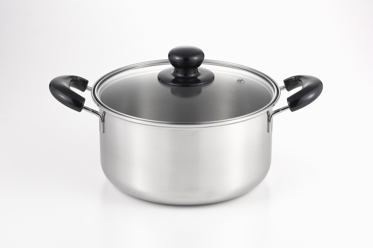 Yoshikawa CookLook Basic Two-Handled Pot 22cm