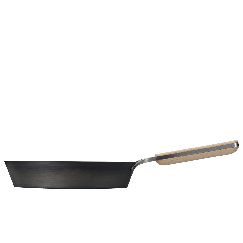 Wahei Freiz Enzo Iron Frying Pan 20cm Induction Compatible Wood Handle EN-007