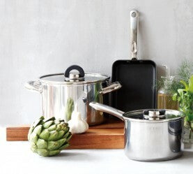 Meyer Star Chef4 Stockpot 20cm Stainless Steel MSC4-W20