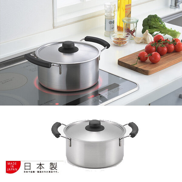 Azuma C's Cooking Lightweight Stainless Saucepot 20cm