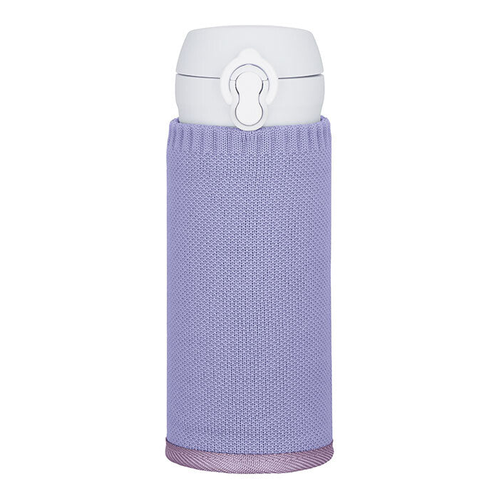 Thermos Water Bottle Carrying Pouch 350ml Purple APJ-350