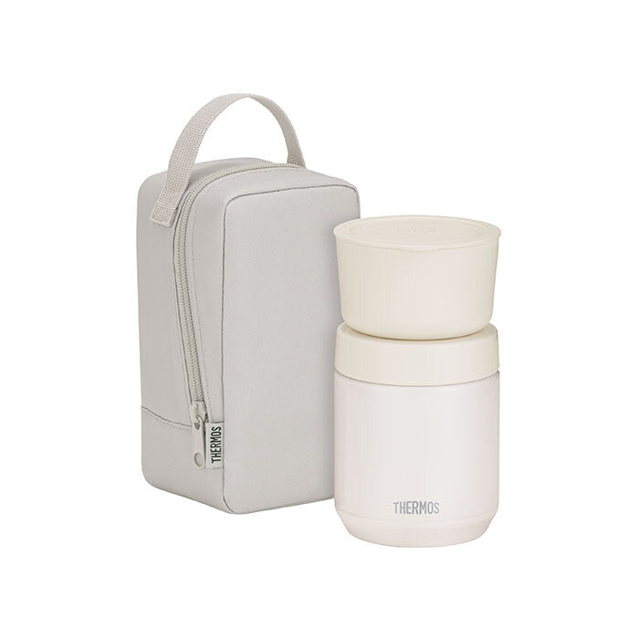 Thermos Vacuum Insulated Soup Lunch Jar Set 550ml Greige JEE-550
