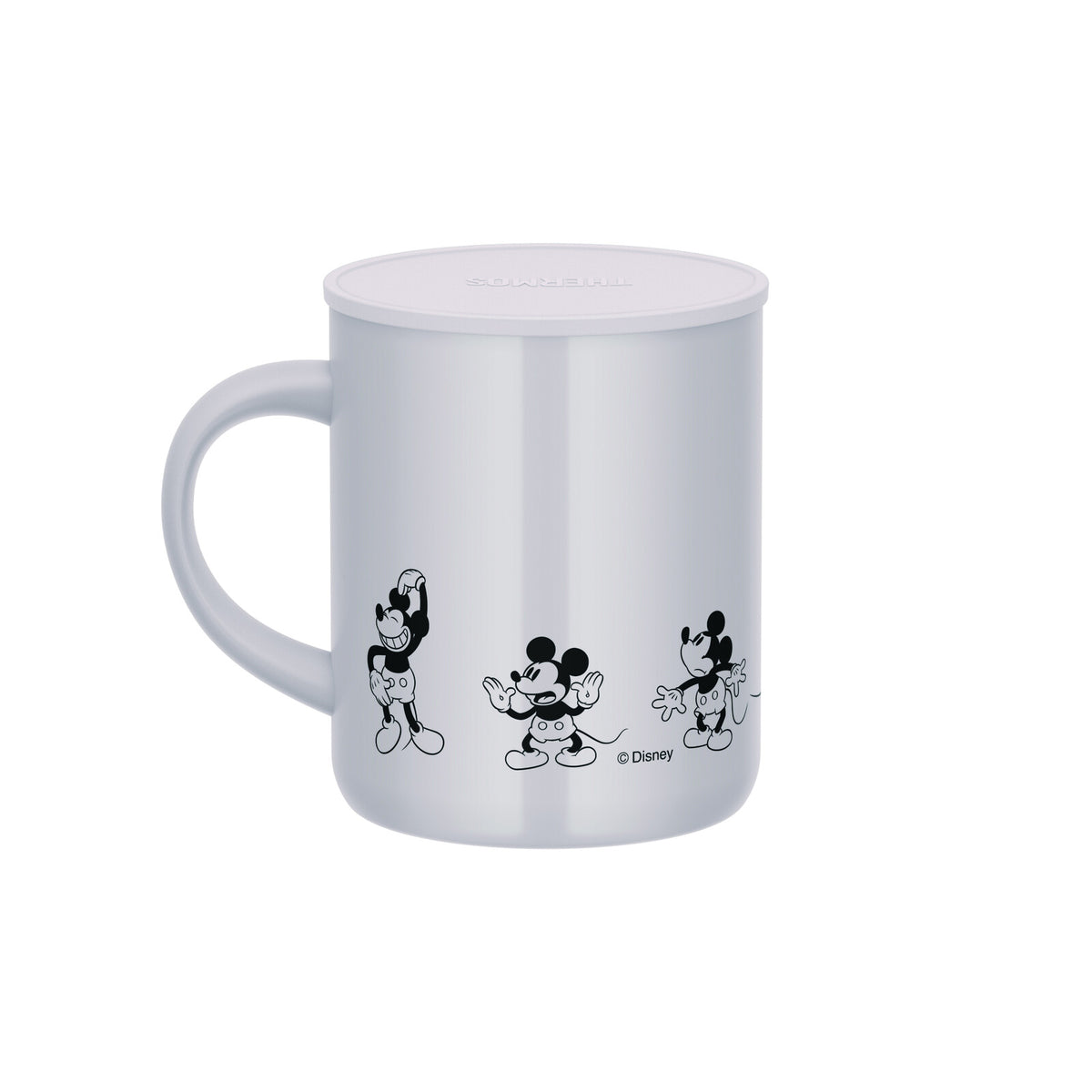 Thermos Vacuum Insulated Mug with Lid 350ml White Beige JDG-351DS