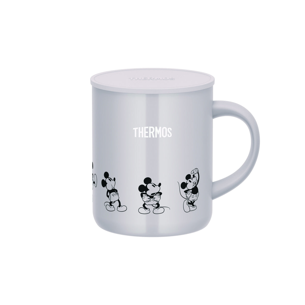 Thermos Vacuum Insulated Mug with Lid 350ml White Beige JDG-351DS