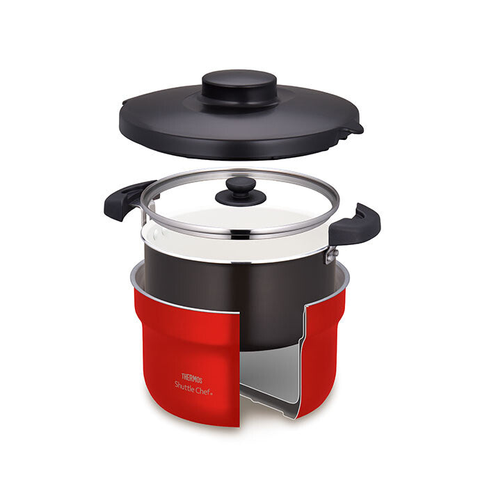 Thermos Shuttle Chef Vacuum Insulated Cooker 2.8L Urban Red KBJ-3002