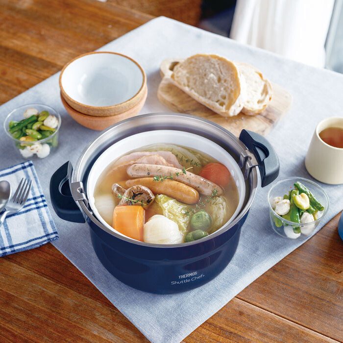 Thermos Shuttle Chef Vacuum Insulated Cooker 2.8L Navy KBJ-3002