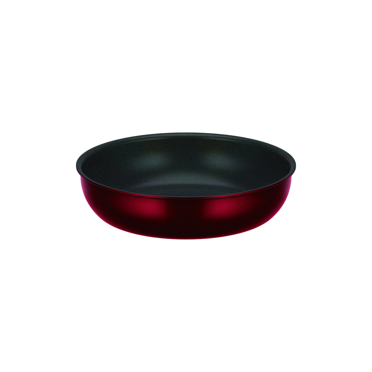 Thermos Durable Series Detachable Handle Frying Pan 24cm Deep Red KVD-024