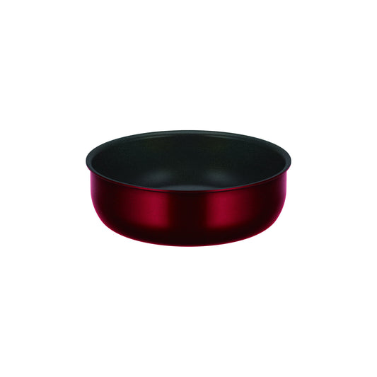 Thermos Durable Series Detachable Handle Saute Pan 22cm Deep Red KVD-022D