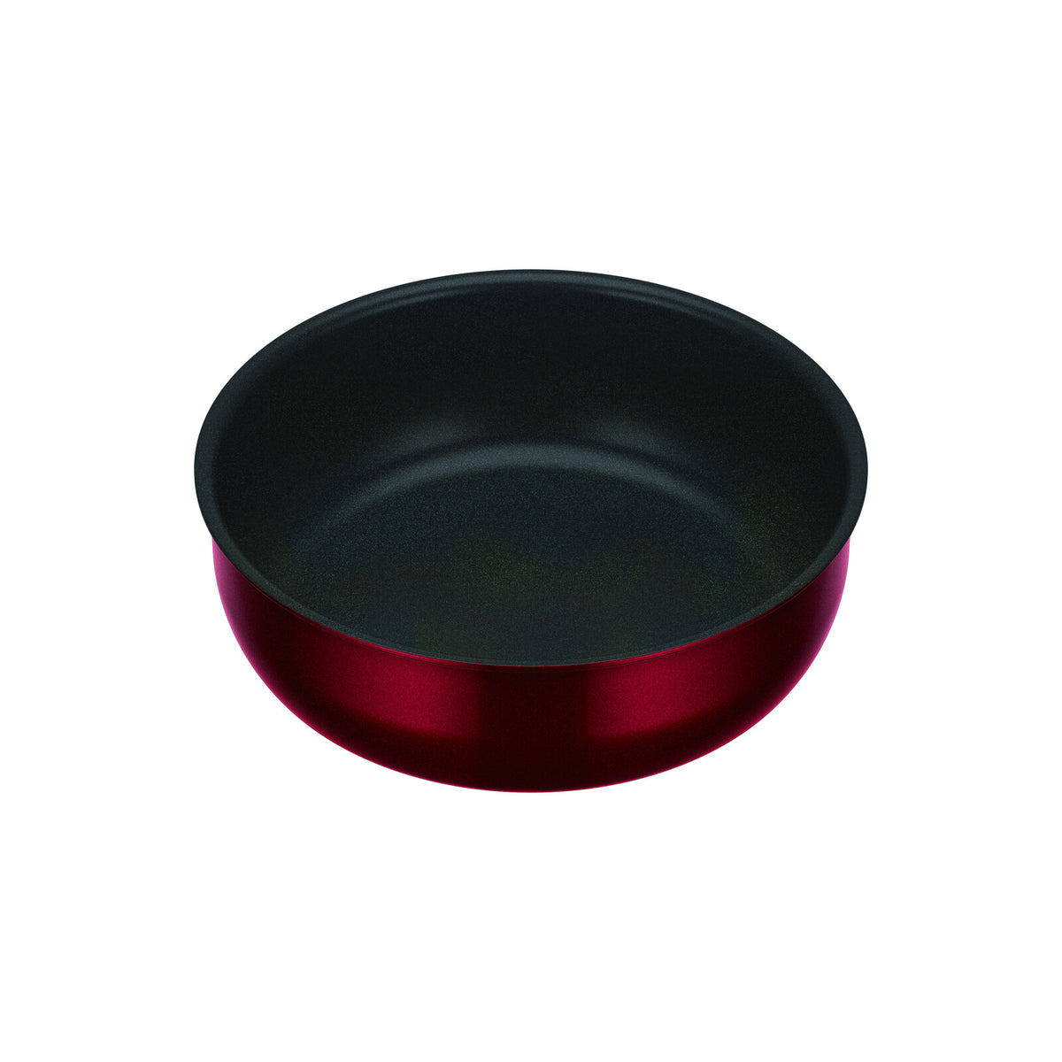 Thermos Durable Series Detachable Handle Saute Pan 22cm Deep Red KVD-022D