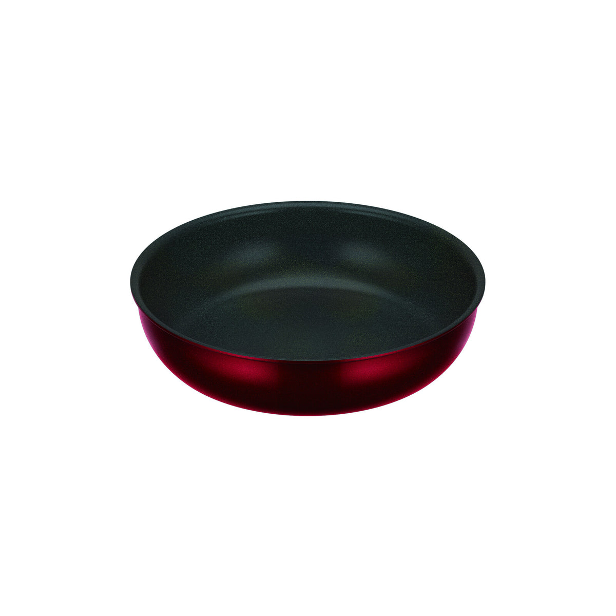 Thermos Durable Series Detachable Handle Saute Pan 24cm Deep Red KVD-024D