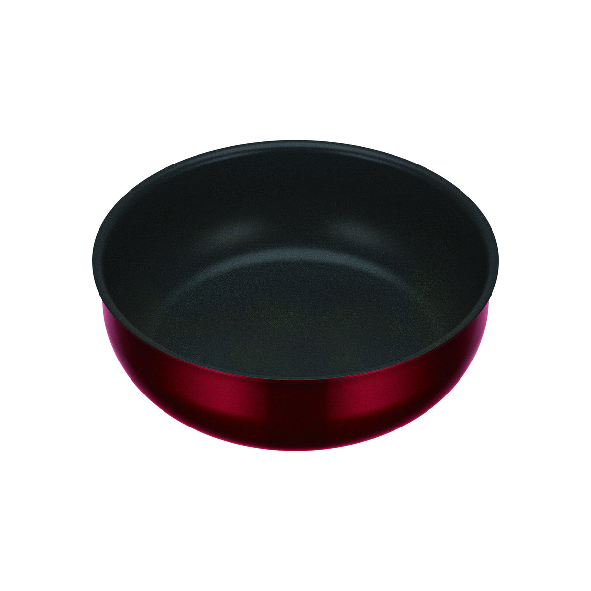 Thermos Durable Series Detachable Handle Saute Pan 24cm Deep Red KVD-024D