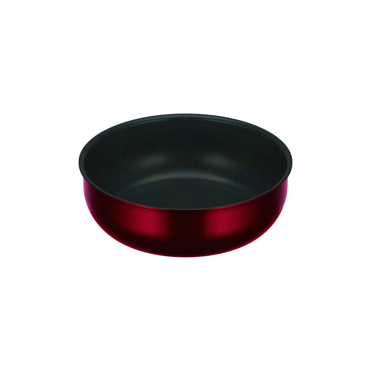 Thermos Durable Series Detachable Handle Saute Pan 24cm Deep Red KVD-024D