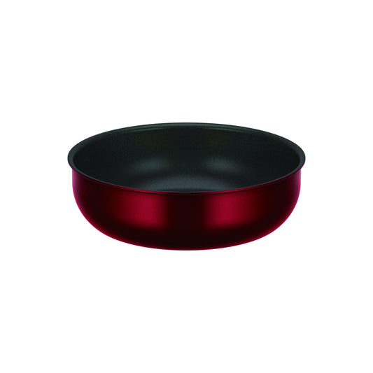 Thermos Durable Series Detachable Handle Saute Pan 26cm Deep Red KVD-026D