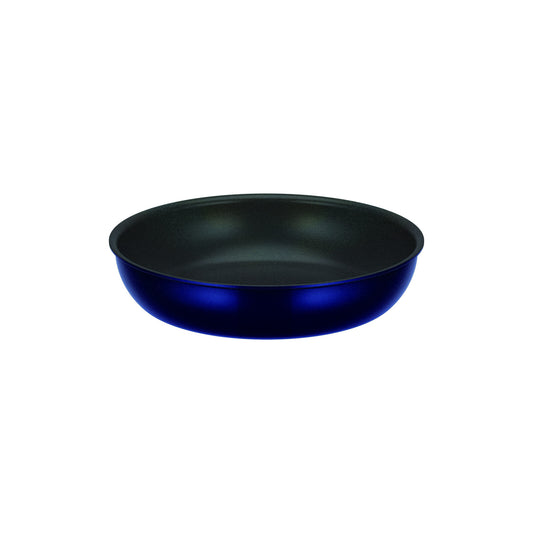 Thermos Durable Removable Handle Gas Stove Frying Pan 24cm Deep Blue KVE-024
