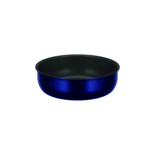 Thermos Removable Handle Gas Stove Deep Saute Pan 22cm Deep Blue KVE-022D